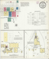 Tullahoma Tennessee 1907 - Fire Insurance Index - Old Map Reprint