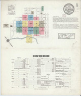 Tullahoma Tennessee 1913 - Fire Insurance Index - Old Map Reprint