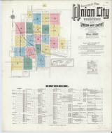 Union City Tennessee 1912 - Fire Insurance Index - Old Map Reprint