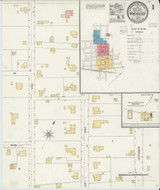 Winchester Tennessee 1905 - Fire Insurance Index - Old Map Reprint