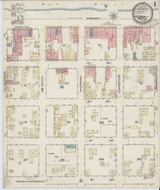 Alexandria Louisiana 1885 - Fire Insurance Index - Old Map Reprint