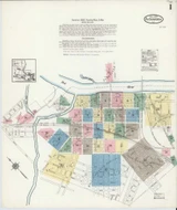 Alexandria Louisiana 1914 - Fire Insurance Index - Old Map Reprint