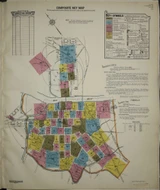Alexandria Louisiana 1928 - Fire Insurance Index - Old Map Reprint
