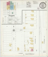 Amite Louisiana 1908 - Fire Insurance Index - Old Map Reprint