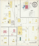 Arcadia Louisiana 1909 - Fire Insurance Index - Old Map Reprint