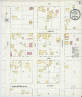 Jackson Louisiana 1896 - Fire Insurance Index - Old Map Reprint