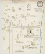 Jeannerette Louisiana 1885 - Fire Insurance Index - Old Map Reprint