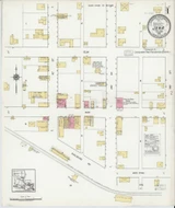 Jena Louisiana 1919 - Fire Insurance Index - Old Map Reprint