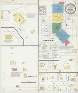 Jennings Louisiana 1903 - Fire Insurance Index - Old Map Reprint