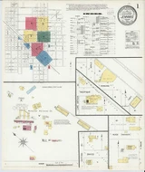Jennings Louisiana 1909 - Fire Insurance Index - Old Map Reprint