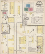 Kaplan Louisiana 1921 - Fire Insurance Index - Old Map Reprint