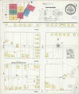 Kentwood Louisiana 1909 - Fire Insurance Index - Old Map Reprint