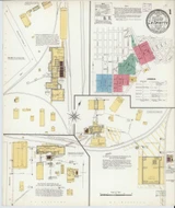 Lafayette Louisiana 1906 - Fire Insurance Index - Old Map Reprint