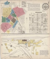 Lafayette Louisiana 1921 - Fire Insurance Index - Old Map Reprint