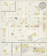 Lake Arthur Louisiana 1907 - Fire Insurance Index - Old Map Reprint