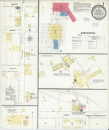 Leesville Louisiana 1909 - Fire Insurance Index - Old Map Reprint