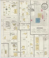 Mamou Louisiana 1919 - Fire Insurance Index - Old Map Reprint
