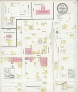 Mangham Louisiana 1927 - Fire Insurance Index - Old Map Reprint