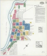 Monroe Louisiana 1920 - Fire Insurance Index - Old Map Reprint