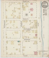 Napoleonville Louisiana 1885 - Fire Insurance Index - Old Map Reprint