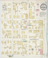 Napoleonville Louisiana 1907 - Fire Insurance Index - Old Map Reprint