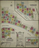 New Orleans Louisiana 1896 V4 - Fire Insurance Index - Old Map Reprint