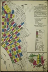 New Orleans Louisiana 1908 V1 - Fire Insurance Index - Old Map Reprint
