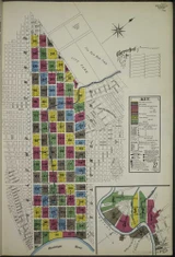 New Orleans Louisiana 1908 V2 - Fire Insurance Index - Old Map Reprint