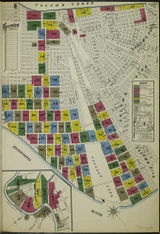 New Orleans Louisiana 1909 V6 - Fire Insurance Index - Old Map Reprint