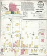 New Roads Louisiana 1923 - Fire Insurance Index - Old Map Reprint
