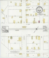 Olla Louisiana 1919 - Fire Insurance Index - Old Map Reprint