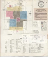 Rayne Louisiana 1948 - Fire Insurance Index - Old Map Reprint