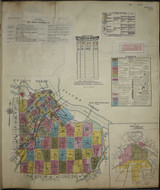 Shreveport Louisiana XXXX V1 - Fire Insurance Index - Old Map Reprint