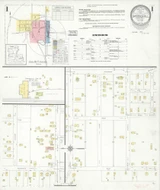 Springhill Louisiana 1938 - Fire Insurance Index - Old Map Reprint