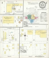 Welsh Louisiana 1923 - Fire Insurance Index - Old Map Reprint
