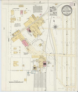 White Castle Louisiana 1906 - Fire Insurance Index - Old Map Reprint