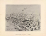 The Works of Wallace & Sons 36, Connecticut 1893 Old Map Reprint - Hurd State Atlas