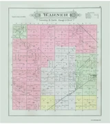 Warner, Michigan 1897 Old Map Print - Antrim Co. 29