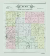 Star, Michigan 1897 Old Map Print - Antrim Co. 33