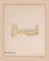 Watervale, Michigan 1901 Old Map Print - Benzie Co. 30