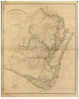 Georgetown District, 1825 South Carolina - Old Map Reprint - Mills Atlas RSY