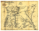 Williamsburgh District, 1825 South Carolina - Old Map Reprint - Mills Atlas LC