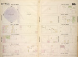 New York City, NY Fire Insurance 1854 Sheet 86 V6 - Old Map Reprint - New York
