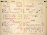 New York City, NY Fire Insurance 1854 Sheet 93 V7 - Old Map Reprint - New York