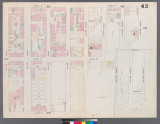New York City, NY Fire Insurance 1859 Sheet 42 V3 - Old Map Reprint - New York