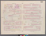 New York City, NY Fire Insurance 1859 Sheet 89 V6 - Old Map Reprint - New York