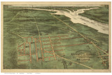 Northwest Alexandria, Virginia 1890 Bird's Eye View
