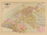 Plate 18, Ellicott Circle - Washington DC 1921 Atlas Old Map Reprint - Baist Vol.4