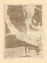 Charlestown ca1777 - Des Barres V3-31 Reprint - USA Regional
