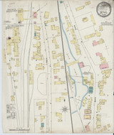 Bethel, VT Fire Insurance 1894 Sheet 1 - Old Town Map Reprint